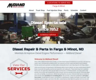 Midlanddiesel.com(Diesel Repair & Parts) Screenshot