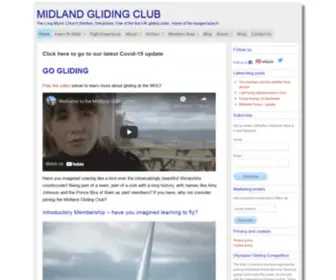 Midlandgliding.club(MIDLAND GLIDING CLUB) Screenshot