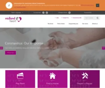 Midlandheart.org.uk(Housing care and more) Screenshot