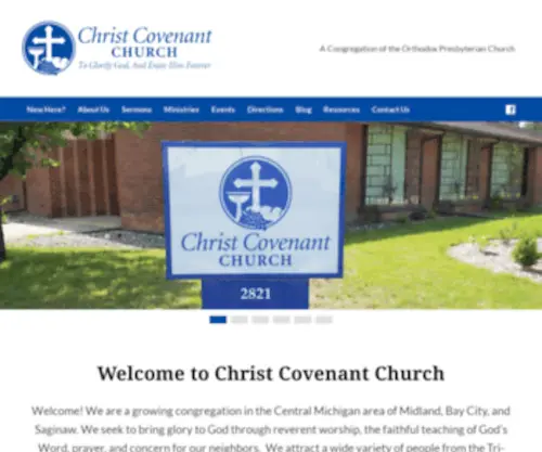 Midlandopc.org(Christ Covenant Church) Screenshot