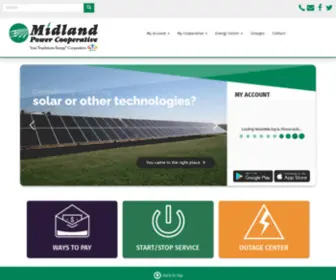 Midlandpower.coop(Your cooperative) Screenshot