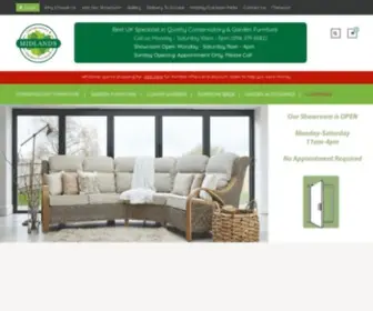 Midlands-Cane-Furniture.co.uk(Midlands Conservatory & Garden Furniture) Screenshot