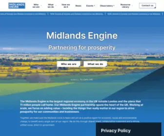 Midlandsengine.org(Midlandsengine) Screenshot