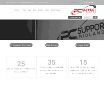 Midlandvisuals.com(Remote Support Home) Screenshot