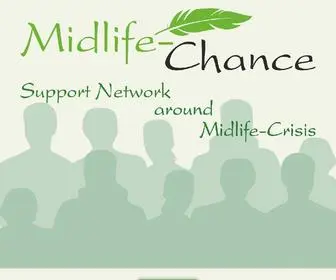 Midlife-Chance.com(Support Network around Midlife) Screenshot