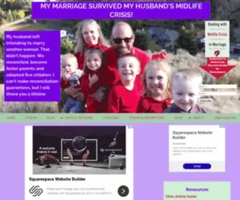 Midlifecrisismarriageadvocate.com(The Hero's Spouse) Screenshot