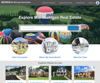 Midmichiganhomes.com(RE/MAX Mid) Screenshot