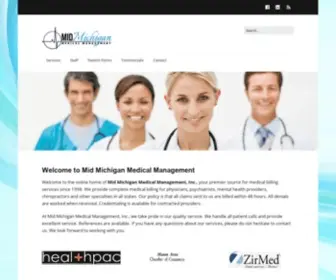 Midmimed.com(Mid Michigan Medical Management) Screenshot