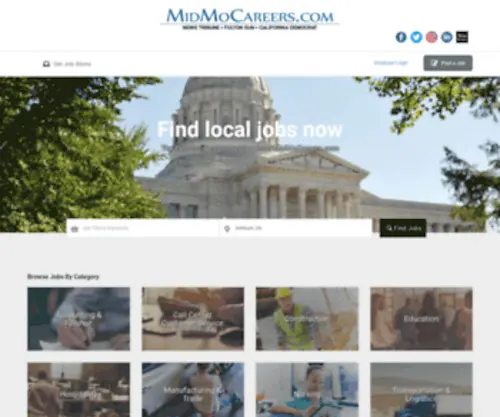 Midmocareers.com(Midmocareers) Screenshot
