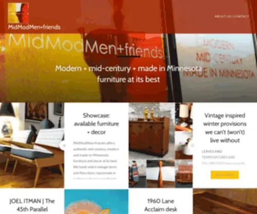 Midmodmen.com(Authentic mid) Screenshot