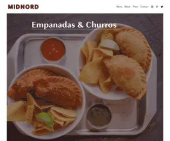 Midnord.com(MidNord Empanadas & Churros) Screenshot