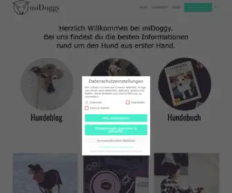 Midoggy.de(Dein Hundeblog und deine Community für Hunde) Screenshot