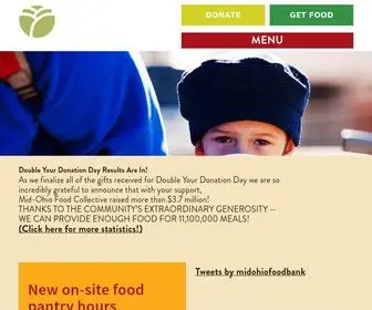 Midohiofoodbank.org(Mid-Ohio Food Collective) Screenshot