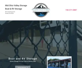 Midohiovalleystorage.com(Boat & RV Storage in Vincent) Screenshot