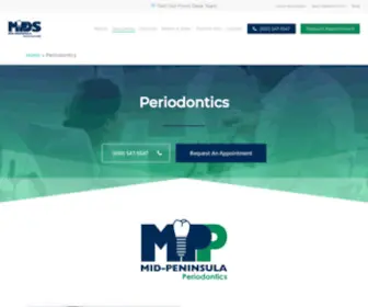 Midpenperio.com(Periodontist Los Altos) Screenshot