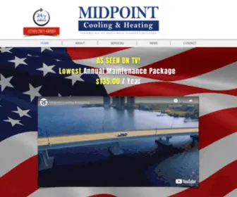 Midpointac.net(HVAC Services Fort Myers) Screenshot