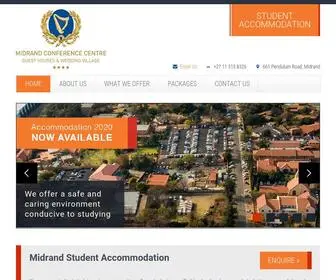 Midrandstudentaccommodation.co.za(Midrand Student Accommodation) Screenshot