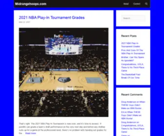 Midrangehoops.com(Basketball Commentary...From Inside the Arc) Screenshot