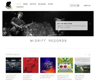 Midriffrecords.com(Midriff Records) Screenshot