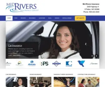 Midriversinsurance.com(Mid Rivers Insurance) Screenshot