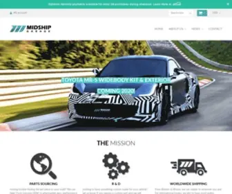 Midshipgarage.com(Domain misconfigured) Screenshot
