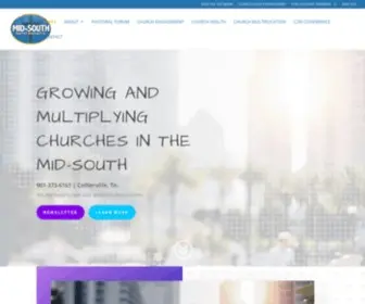Midsouthbaptist.com(Mid South Baptist) Screenshot