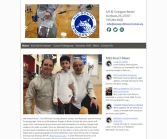 Midsouthfencersclub.org(Mid-South Fencers Club) Screenshot