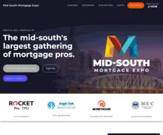 Midsouthmortgageexpo.com(Mid-South Mortgage Expo) Screenshot