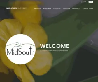 Midsouthnaz.org(MidSouth District Church of the Nazarene) Screenshot