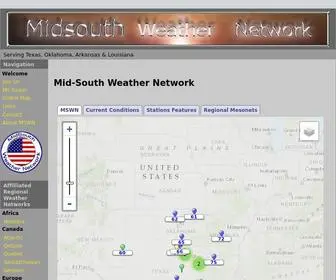 Midsouthweather.net(Midsouth Weather Network) Screenshot