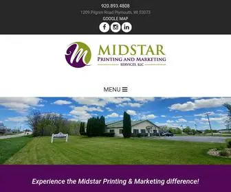 Midstarprinting.com(Midstar Printing & Marketing Home) Screenshot