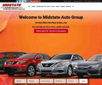 Midstateautogroup.com(Used Cars at Midstate Auto Group Auburn) Screenshot