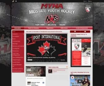 Midstatehockey.com(Sports Administration Tools) Screenshot