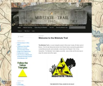 Midstatetrail.org(The Midstate Trail) Screenshot