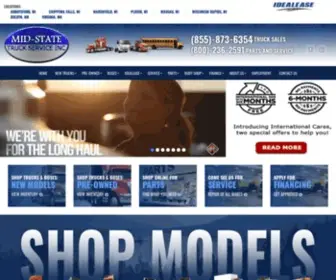 Midstatetruck.com(Heavy & Medium Duty Semi Trucks & Buses) Screenshot