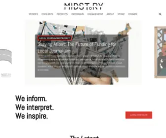 Midstory.org(Media Thinkhub Midstory) Screenshot
