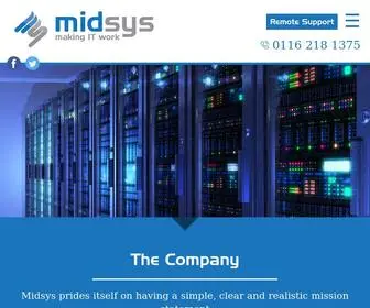 Midsys.co.uk(Making IT Work) Screenshot