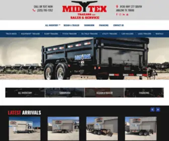 Midtextrailers.com(Midtextrailers) Screenshot