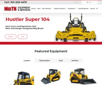 Midtnequipment.com(Agricultural, Farming Equipment and Parts) Screenshot