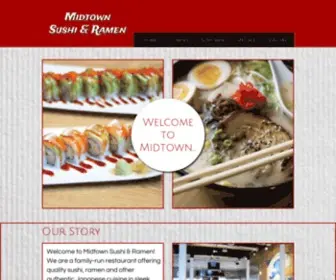 Midtown-Sushi.com(Midtown Sushi) Screenshot