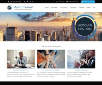 MidtowncPafirm.com(Midtown Manhattan CPA Firm in New York City) Screenshot