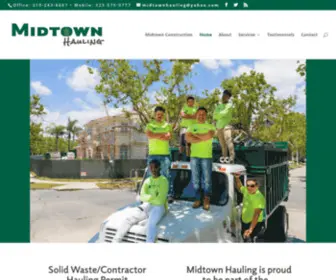 Midtownhauling.com(Bot Verification) Screenshot