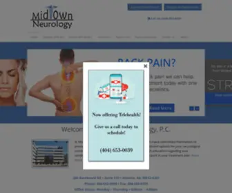 Midtownneurology.com(Midtown Neurology) Screenshot