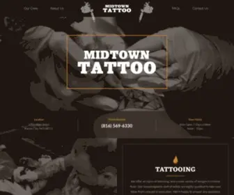 Midtowntattoos.com(Midtown Tattoo) Screenshot