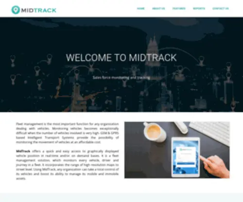 Midtrack.com(Sales force monitoring and tracking Software) Screenshot