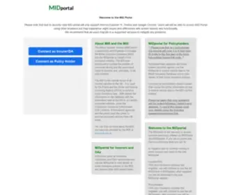 Midupdate.com(Experian Insurance Services) Screenshot