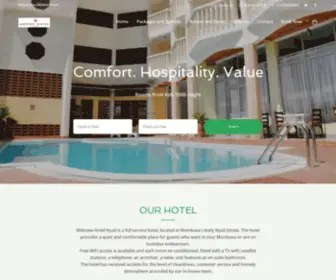 Midviewhotels.com(Comfort Hospitality Value) Screenshot