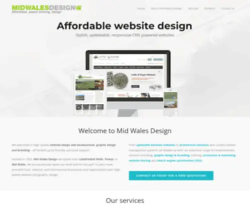 Midwalesdesign.co.uk(Website Design Wales) Screenshot