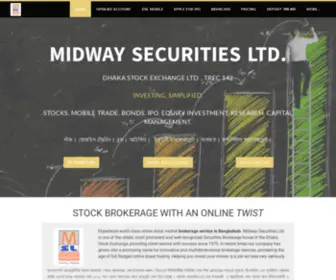 Midwaybd.com(MIDWAY Securities ltd) Screenshot