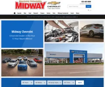 Midwaychevy.com Screenshot